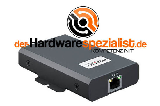 Bild von PROCET PT-PCGI-BT PoE to USB Konverter 10/100/1000Mbps Gigabit 60W IEEE802.3bt